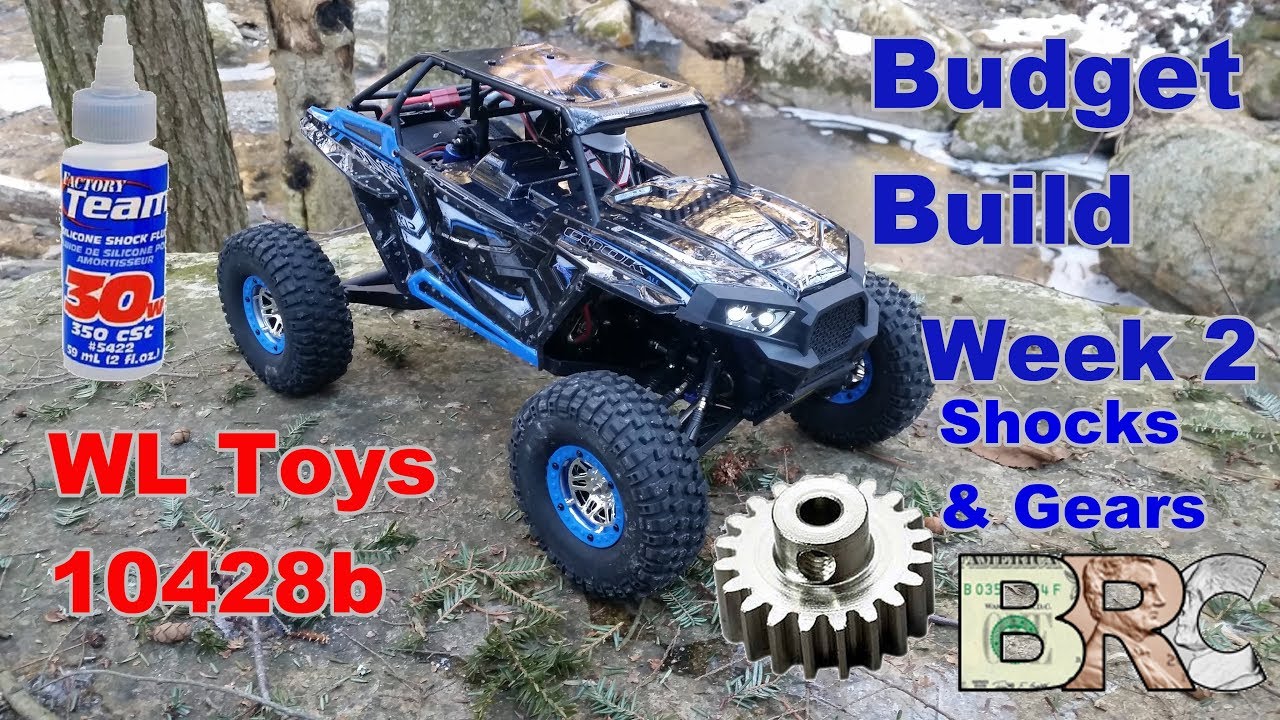 WLToys 10428 B Budget Build Series Episode 2: Gearing And Shocks