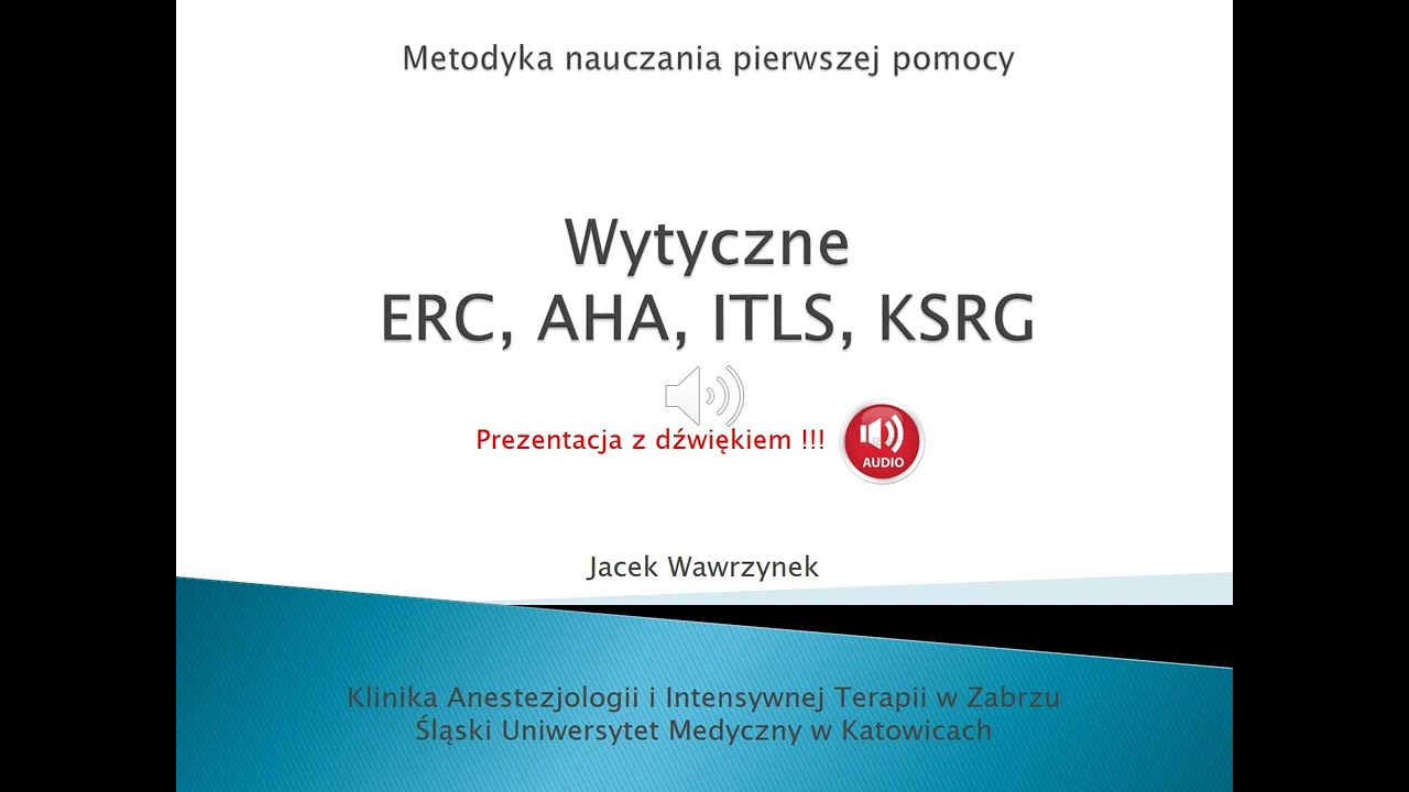 Wytyczne ERC, AHA, ITLS