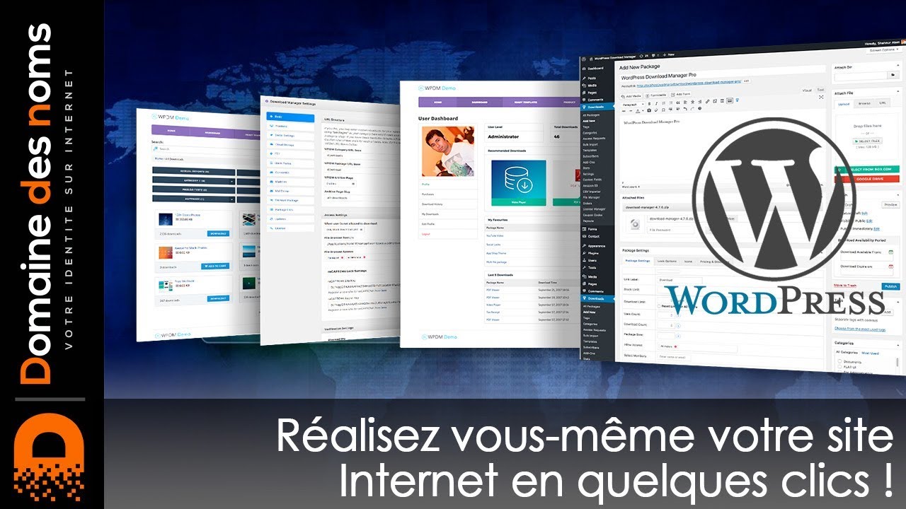 Comment réaliser facilement un site avec WordPress