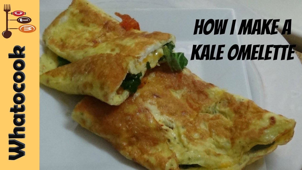 How I Make My Kale Omelette😋