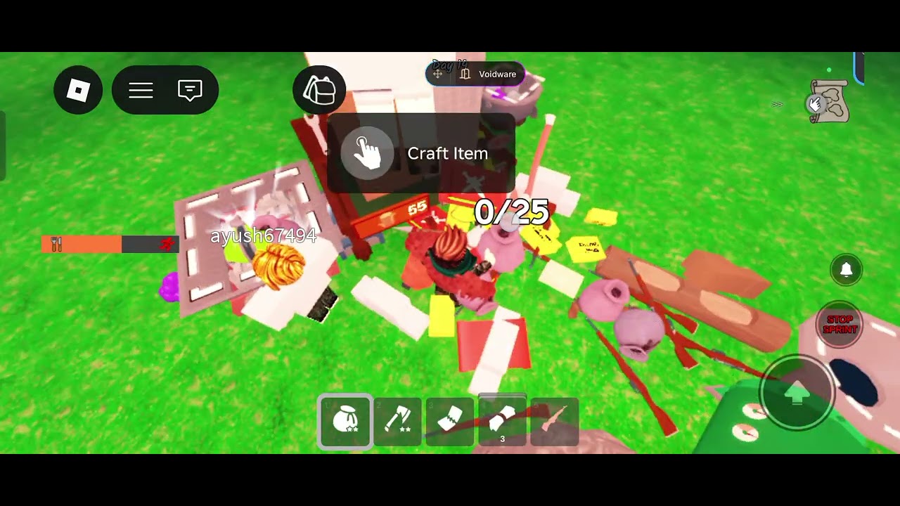 99 nights in the forest but i am a hacker | roblox 