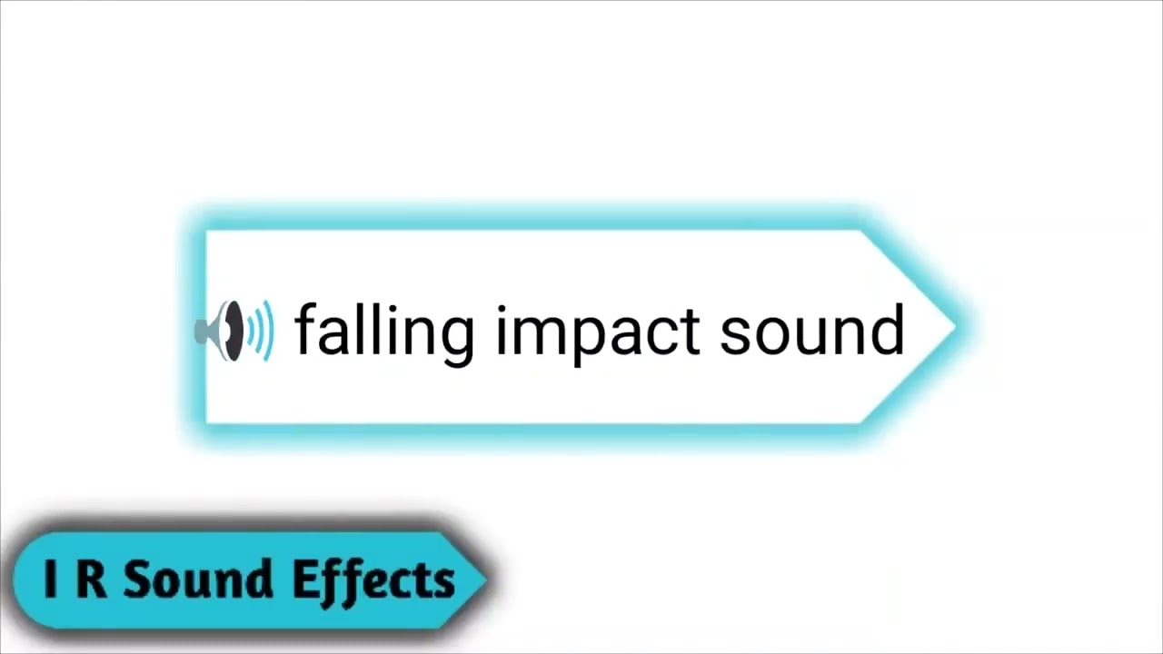 falling impact sound no copyright sound effect
