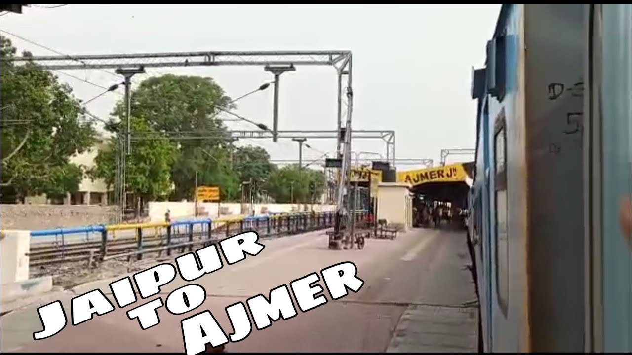 Jaipur to Ajmer train journey full vlog by Imran shaikh