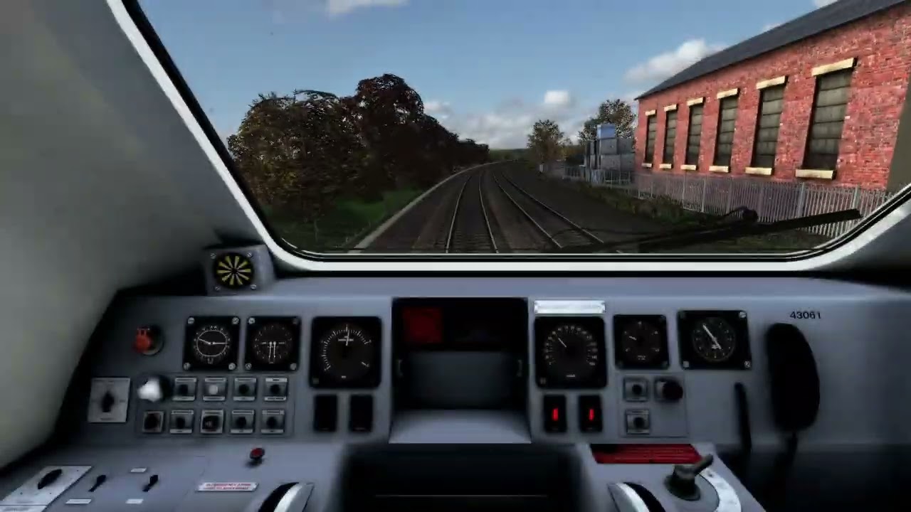 Class 43 HST Cab ride through Market Harborough