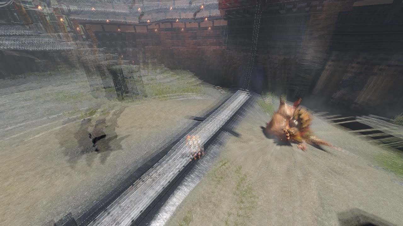 Apex Arzuros Vs Afflicted Tetranadon(Full fight)