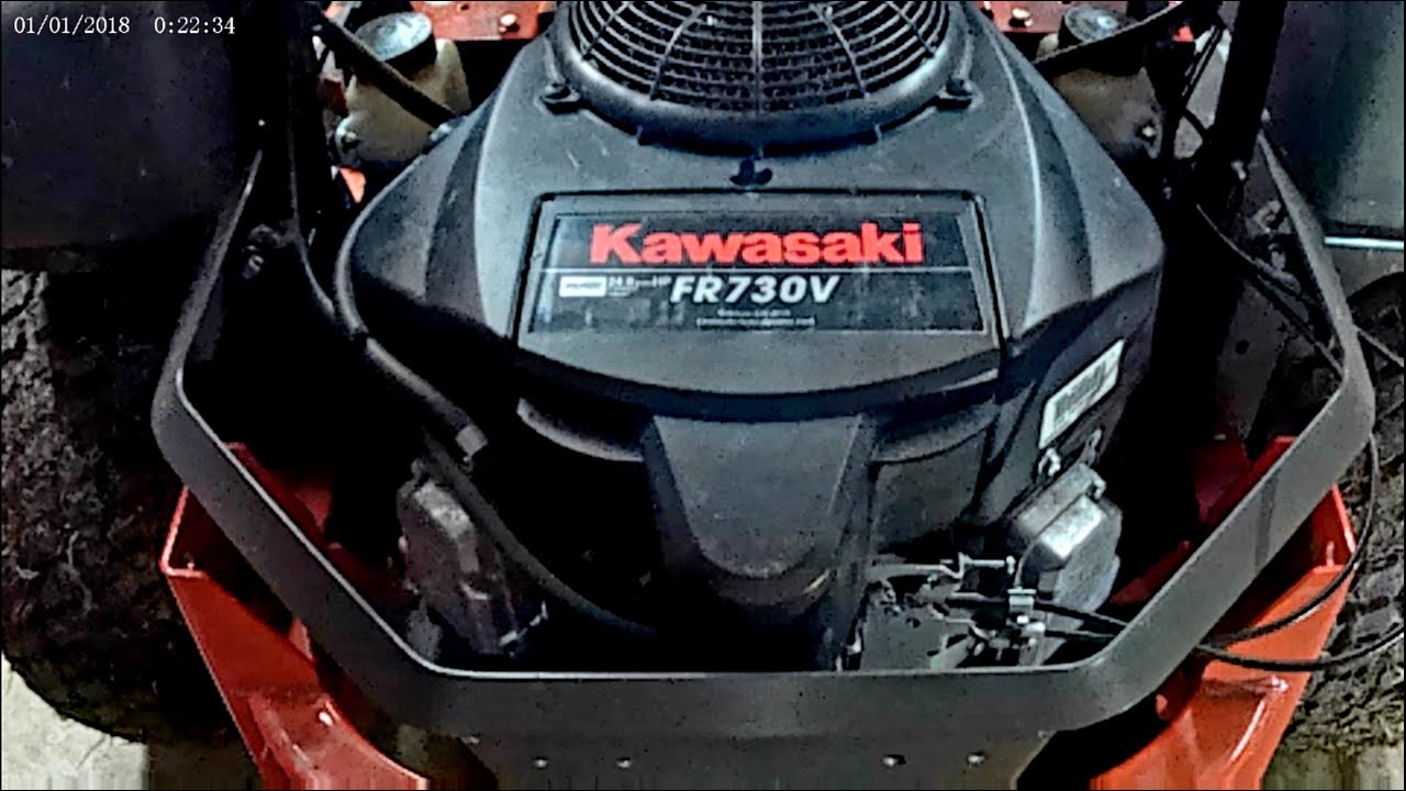 Как обслуживать двигатель Kawasaki на Husqvarna MZ5424s