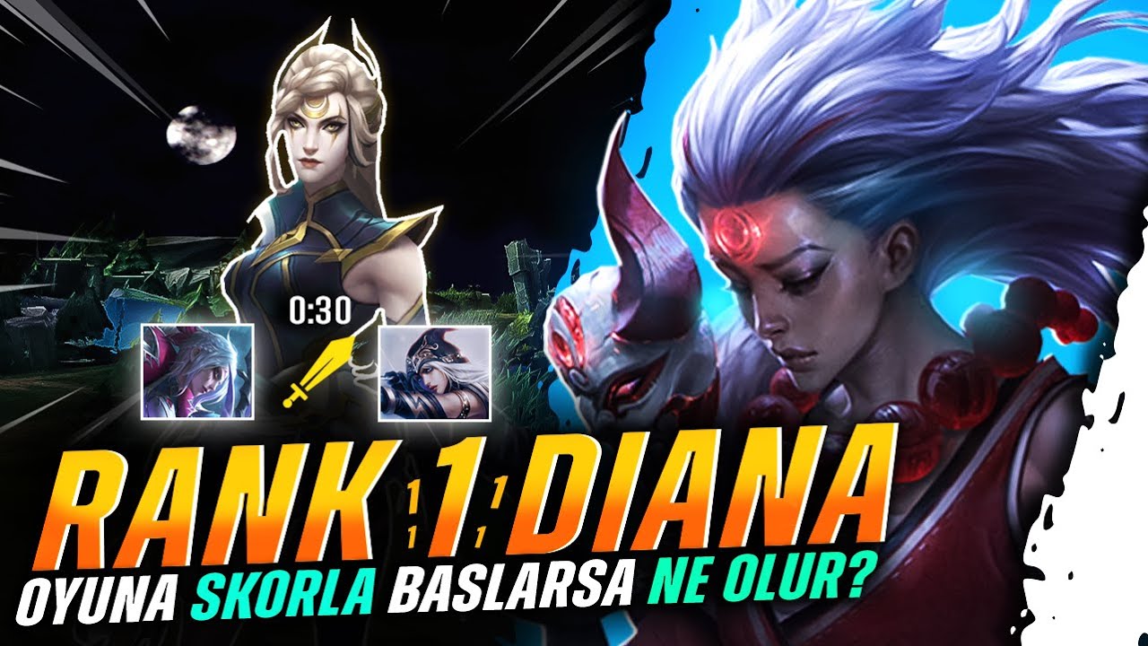 Rank 1 Diana Oyuna Skorla Başlarsa Ne Olur? Leashsiz 3.02 Full Clear?