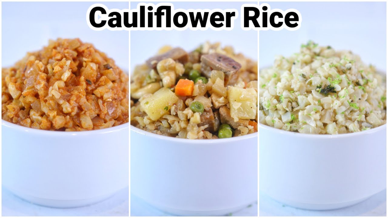 How to get your cauliflower to actually taste like rice | The Mushroom Den