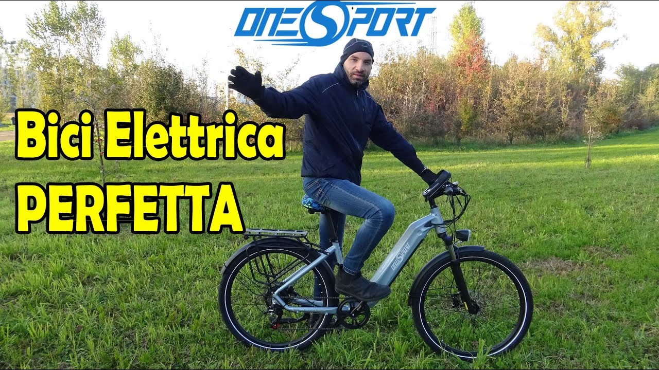 OneSport Electric Bike OT05 per tutte le età! TEST SU STRADA