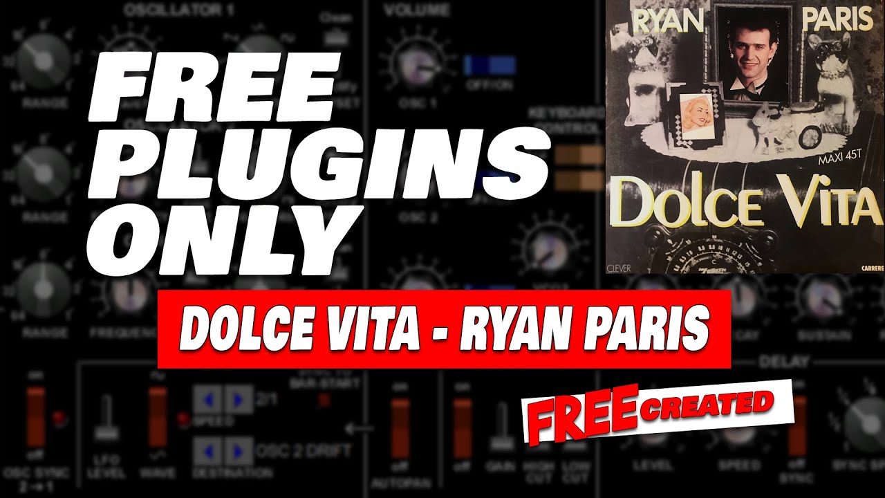 Dolce Vita - Recreated with FREE VSTs and Reaper