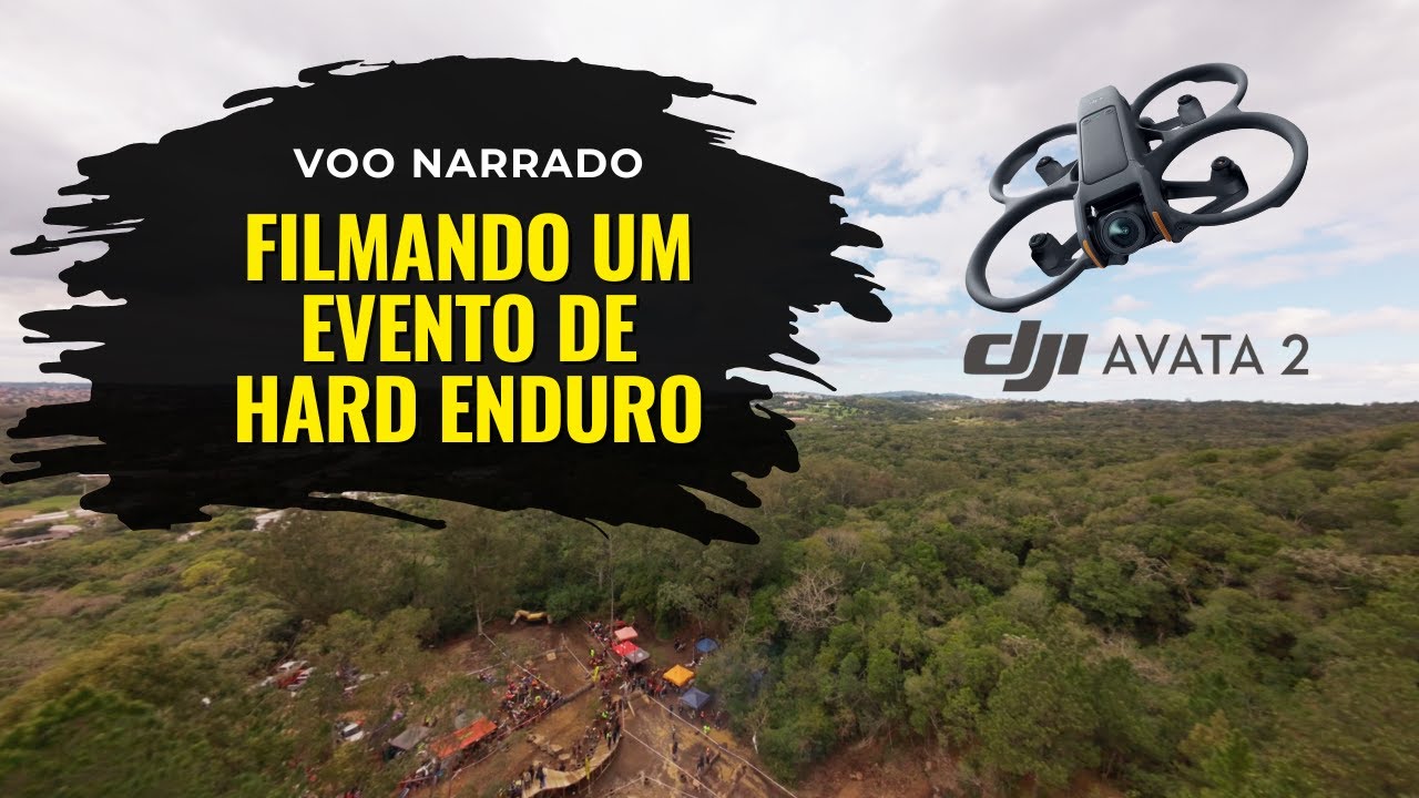 Hard Enduro do Alto! Voo Narrado com DJI Avata 2
