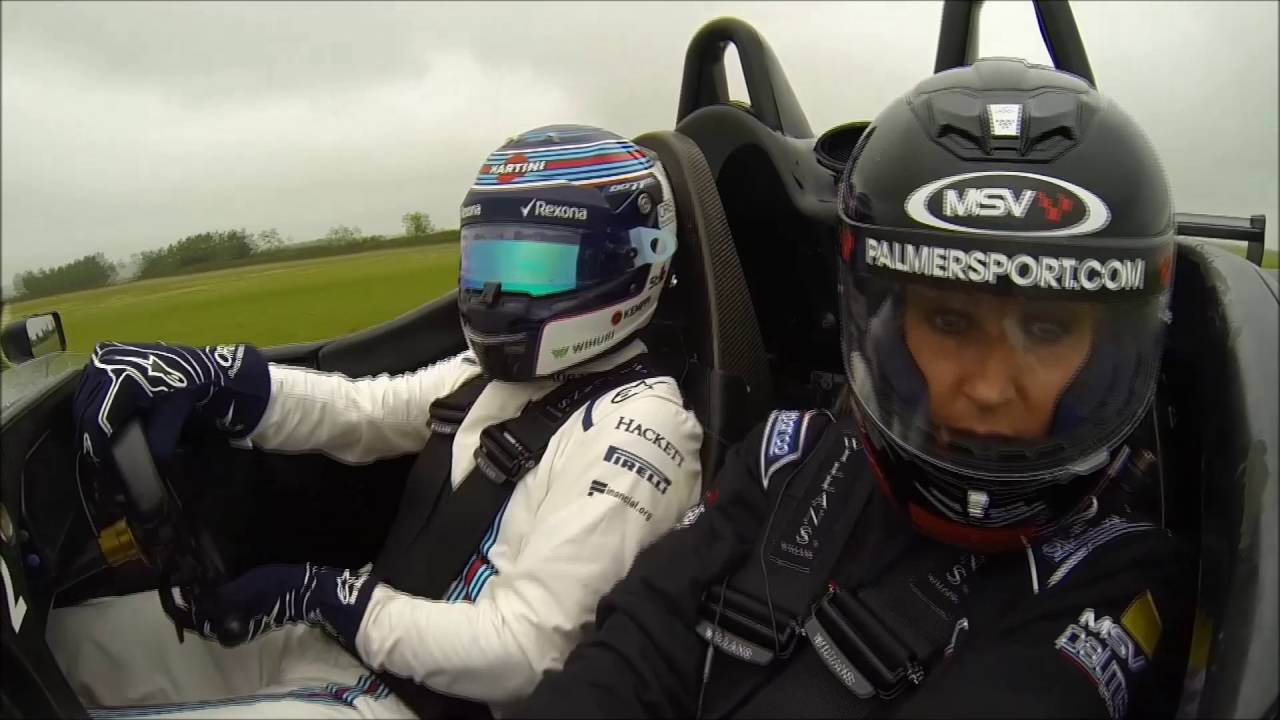 Valtteri Bottas drives the PalmerSport JP-LM