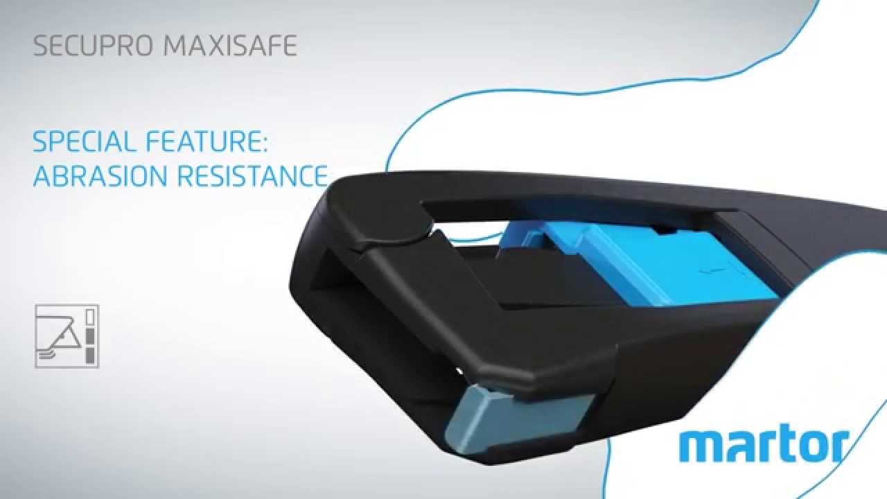 Safety knife MARTOR SECUPRO MAXISAFE Product Video GB