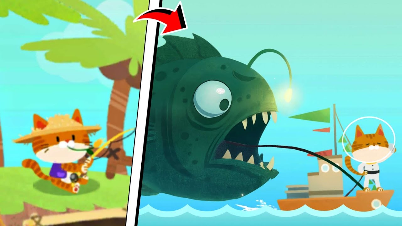 | خاطرت بنفسي ونزلت الي اعماق البحار عشان اصطاد اخطر انواع السمك وهذا الي صار 😱 😱 |