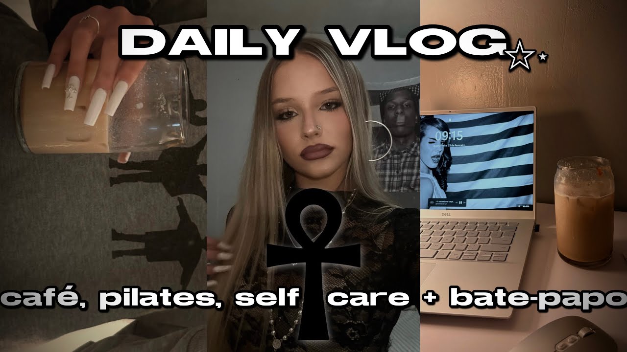 vlog: café gelado, bate-papo e autocuidado ⊹ ࣪ ˖🪽
