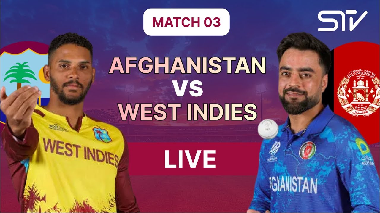 Live | Afghanistan vs West Indies | 3rd T20I at Dubai | T20I Series | ACB | 321J