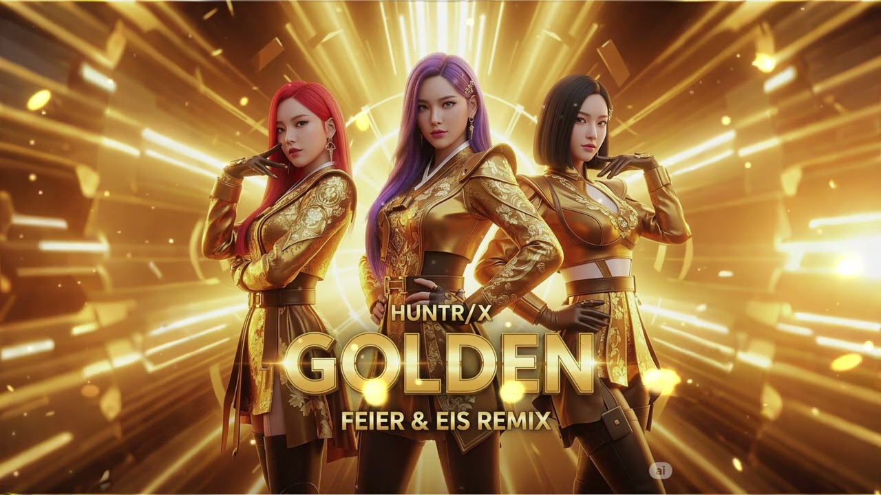 HUNTR/X - Golden (FEIER & EIS Remix) - KPop Demon Hunters