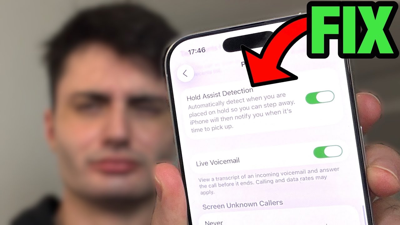 iPhone: iOS 26 Hold Assist Not Working SOLVED ✅ (100% SUCCESS) Hold Assist Detection iOS 26 Fixed 🔥