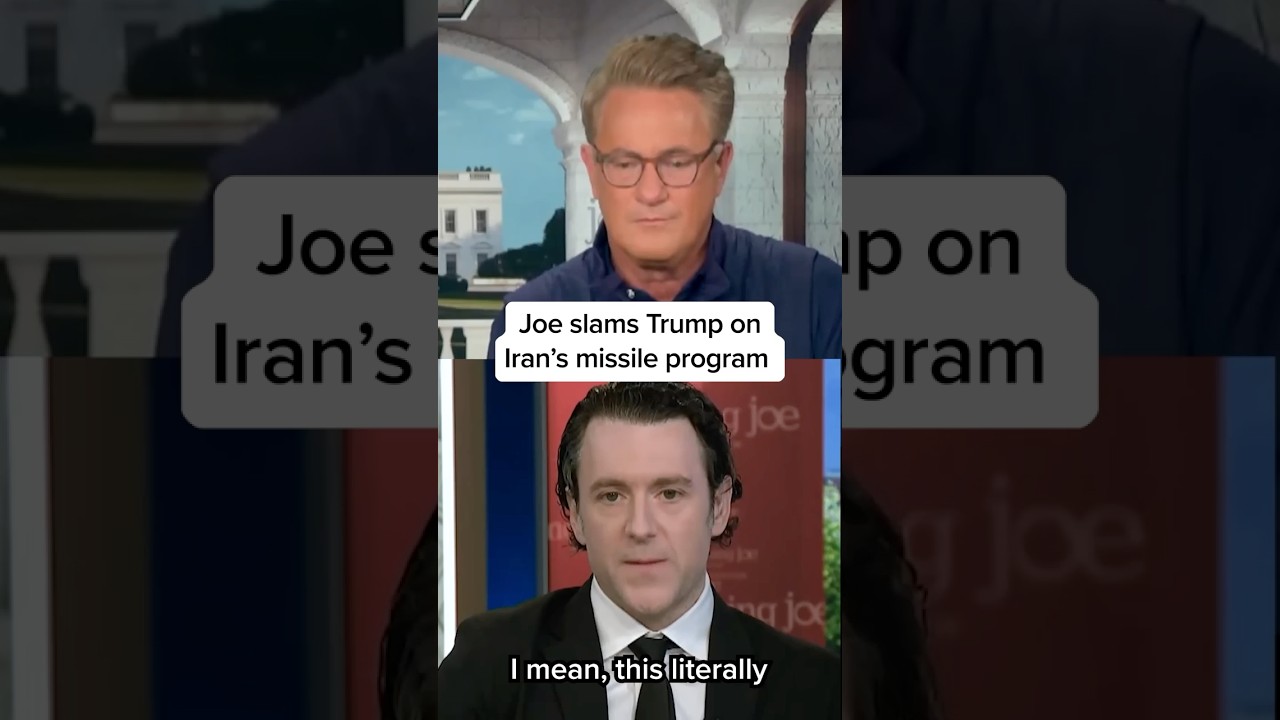 Joe slams Trump on Iran&rsquo;s missile program