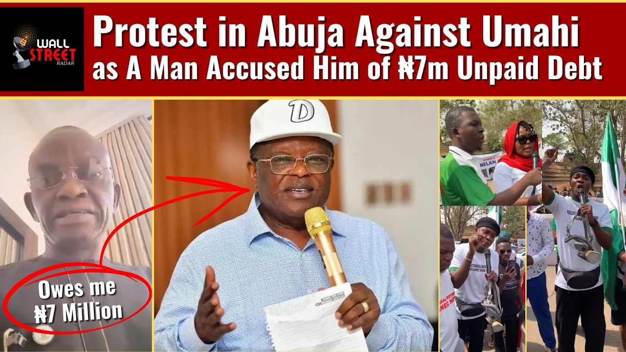 Abuja Protest Hits Works Ministry as Another Man Expands Umahi Debt Claims