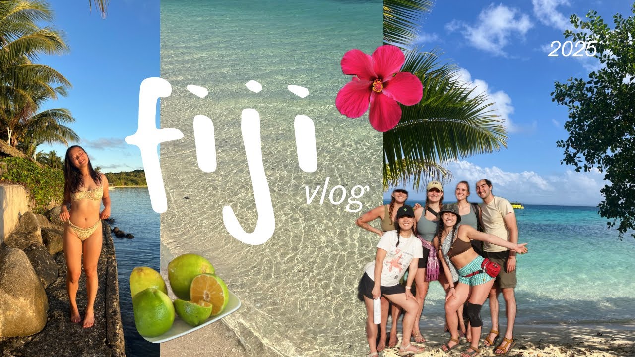 fiji vlog | snorkeling, village life, trying kava
