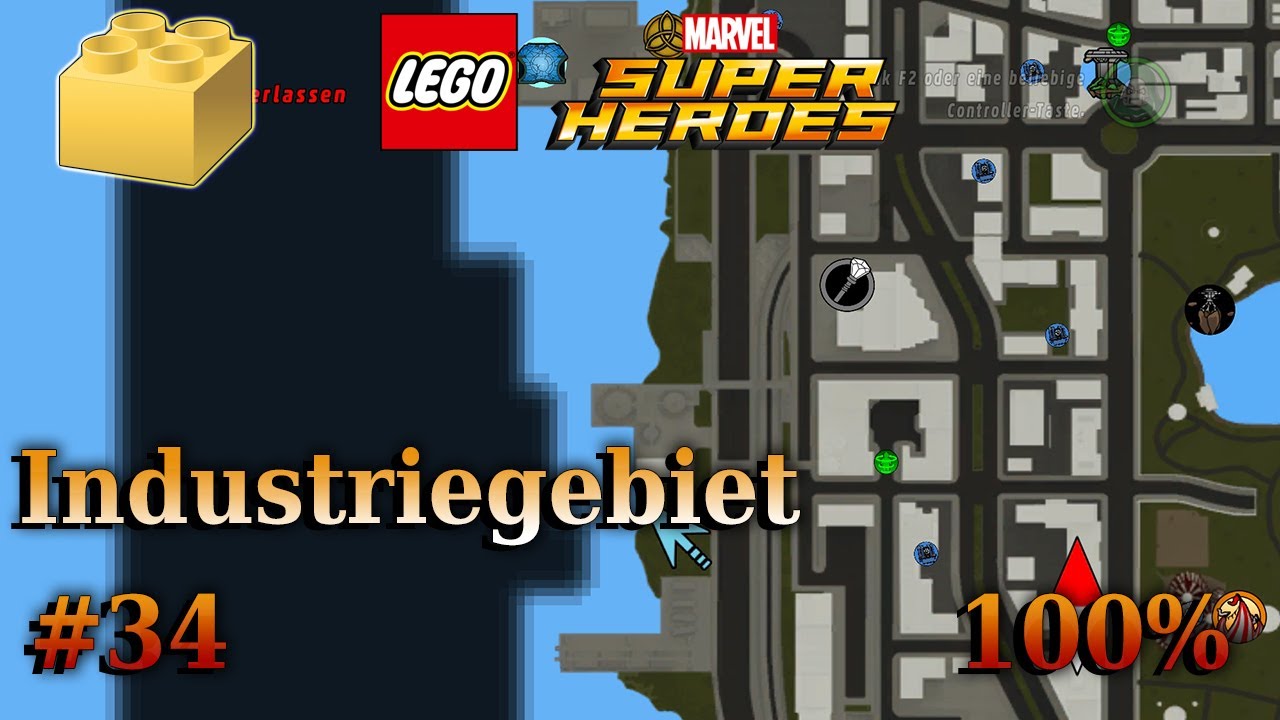 LEGO MARVEL Super Heroes #34 | Industriegebiet 100%💎 |German| |No Commentary|