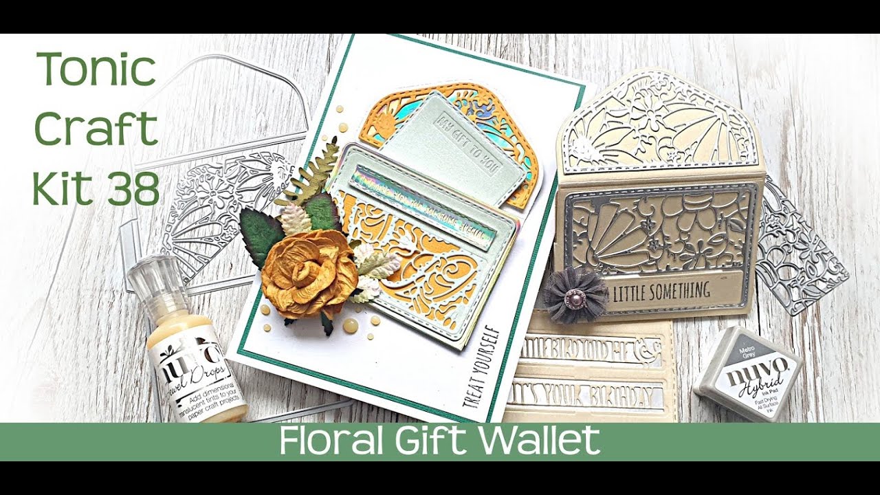 Tonic Craft Kit 38 - Floral Gift Wallet