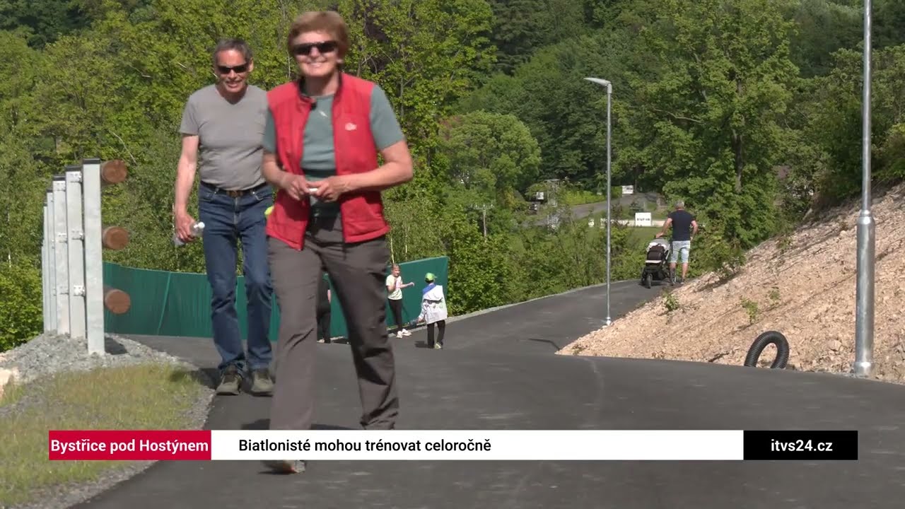 V Bystřici pod Hostýnem otevřeli moderní biatlonový areál