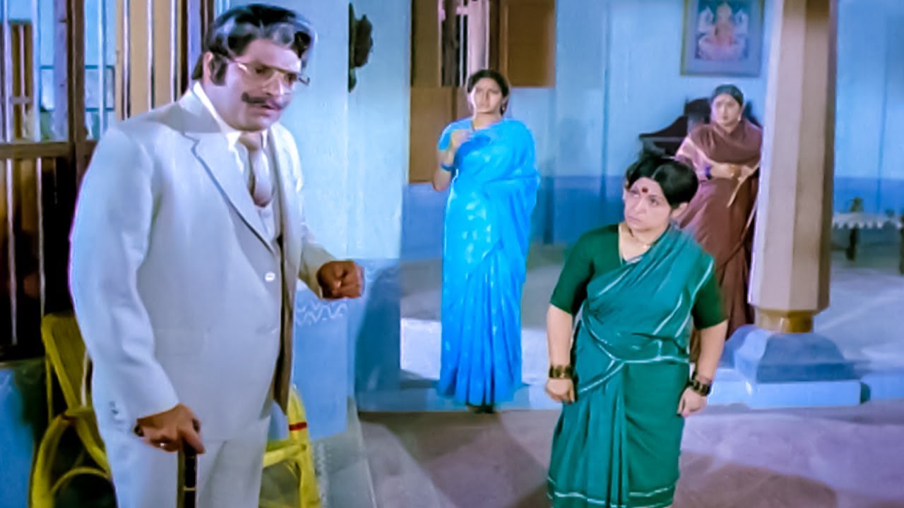 Sarath Babu, Suhasini, Gollapudi Maruthi Rao, Rajendra Prasad Family Drama Full HD Part 8 | Aruna