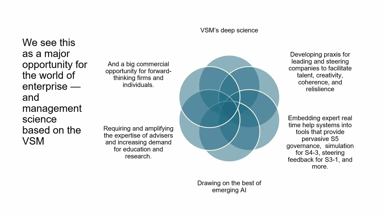 Blueprint for ‘state of the art’ (VSM) Environment for Decision Making