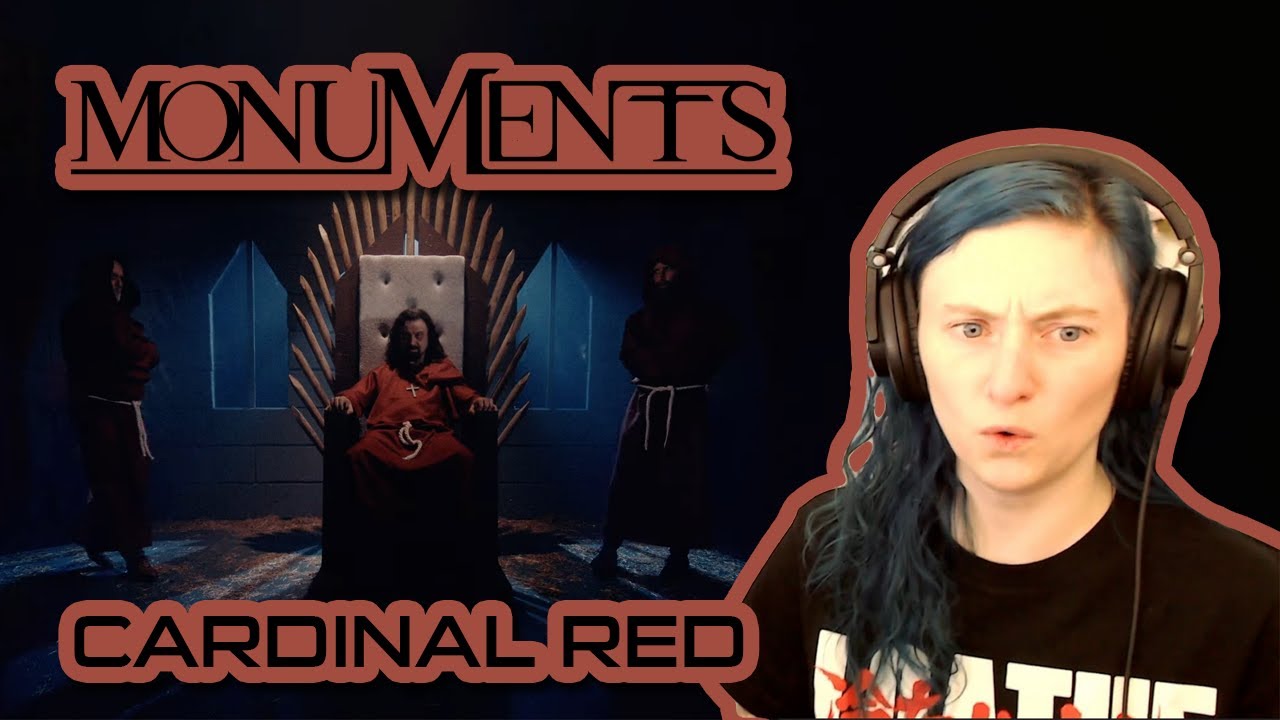 MONUMENTS - 'Cardinal Red' - REACTION/REVIEW