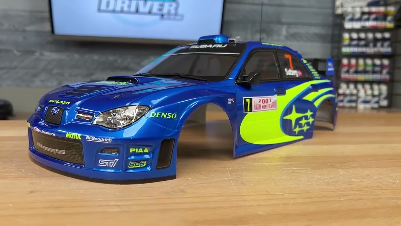 Killerbody SUBARU IMPREZA WRC 2007 Clear/Finished Body
