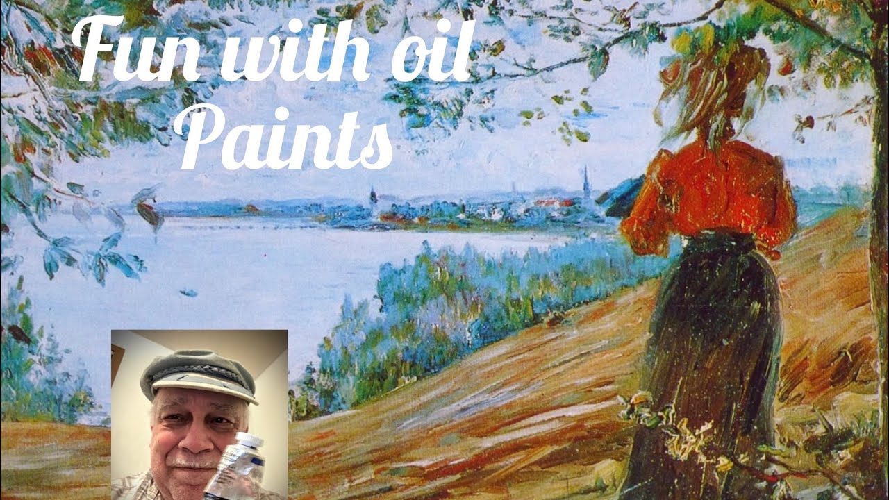 Fun with oil paints ￼