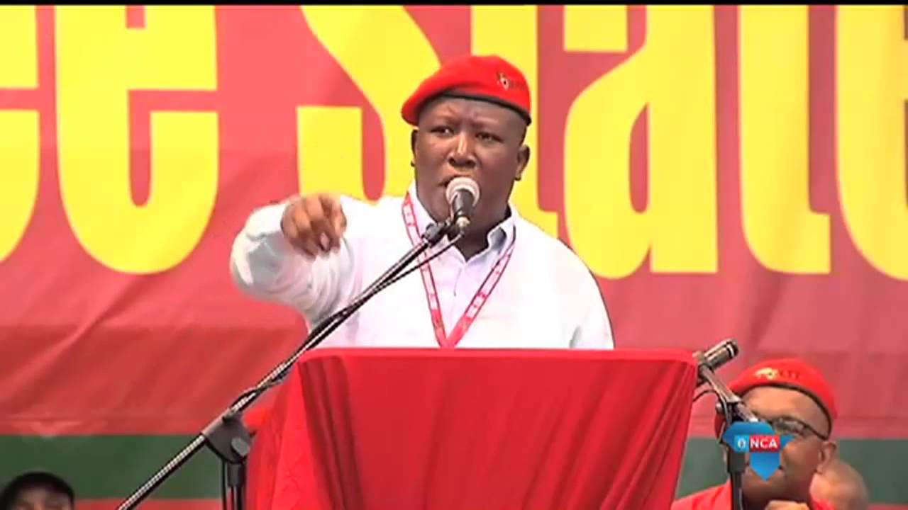 Malema encourages land grabs