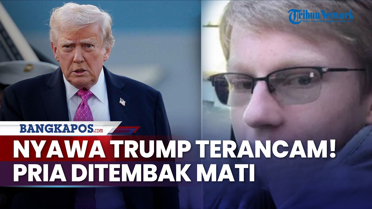 Nyawa Trump dalam Bahaya! Paspampres AS Tembak Mati Pria Bersenjata Terobos Rumah Presiden AS