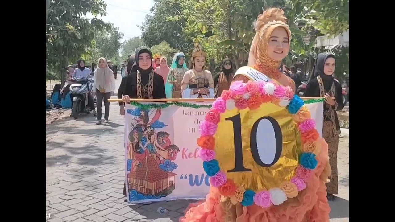 FASHION ON COUNTRY HUT PROV JATIM KE 77 SMKN 1 KASREMAN NGAWI