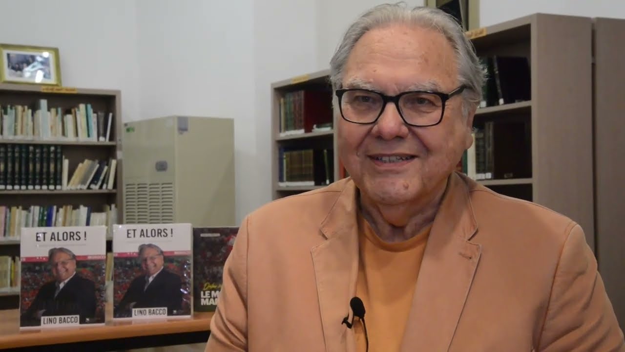 LINO BACCO SIGNATURE DE LIVRE ET ALORS DU 29-05-2025