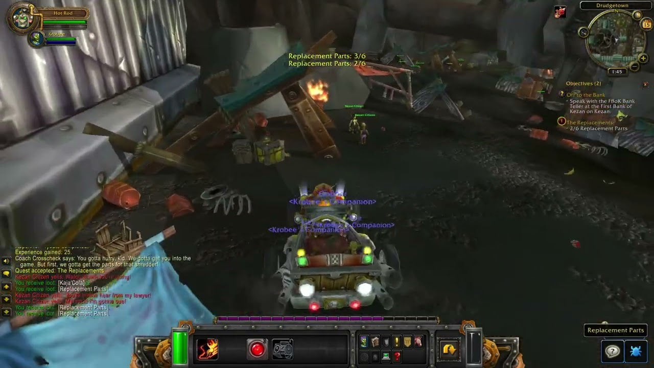 How to get Replacement Parts for The Replacements quest - WoW Cata Beta