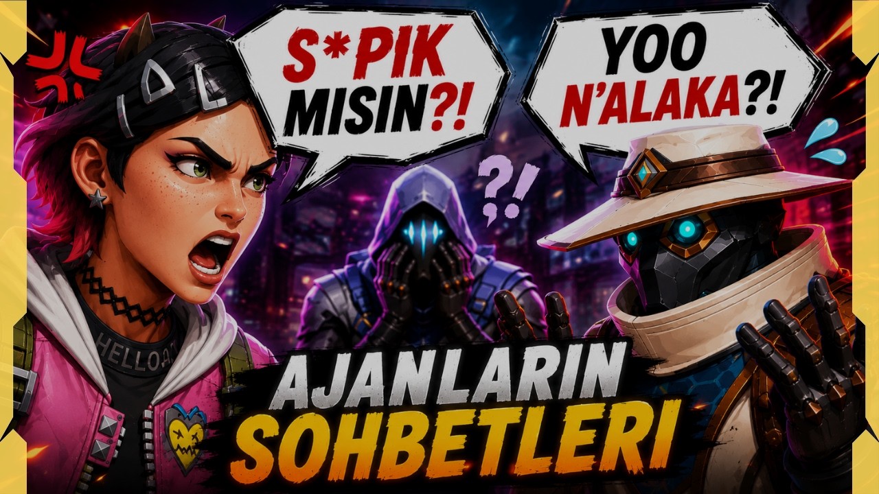 Valorant Ajanlarının Birbiriyle Sohbetleri | Valorant Ajan Replikleri 🎙️