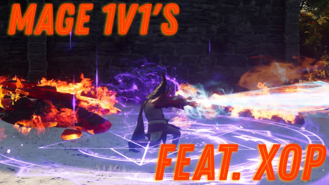 Ashes of Creation 1v1 Mage Highlights ft. Xop