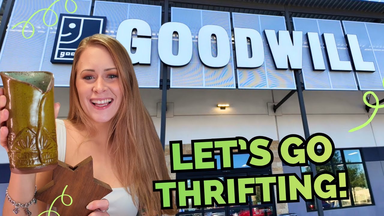 Покупка винтажного домашнего декора в комиссионном магазине GOODWILL | Меня зовут Комиссион, я — ...