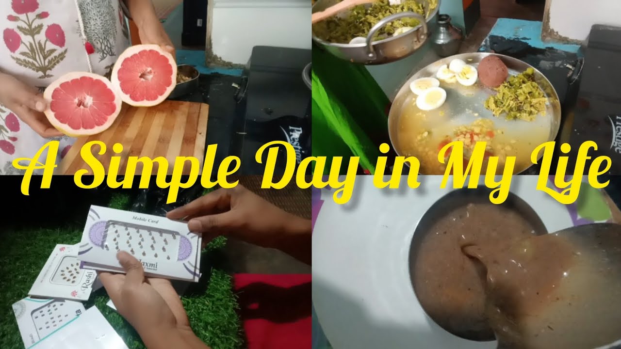 A Simple Day | Oil-Free Hirekayi Palya & Ragi Soup