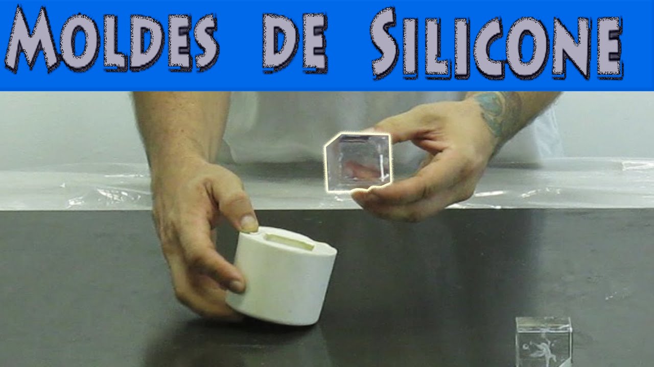Forma de Silicone e  Resina Poliéster Cristal - Parte 2/2