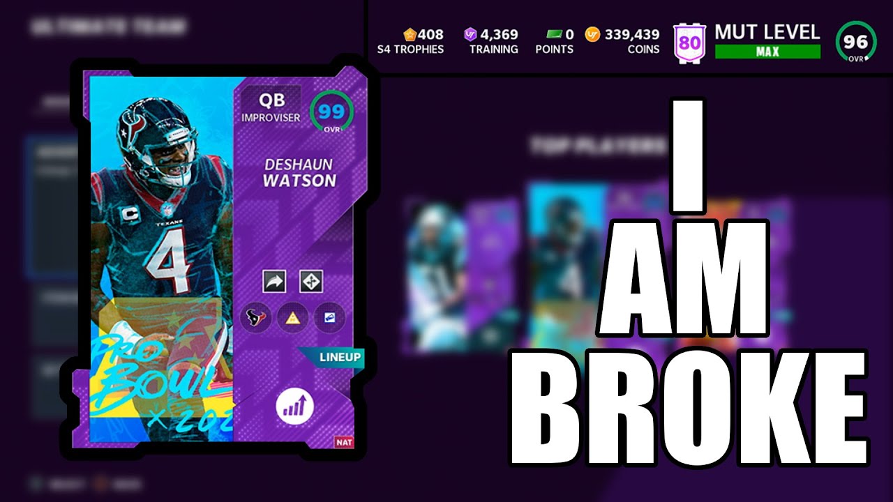 Sniping with Little Coins! We Spent Everything on One Player! Madden 21 Ultimate Team