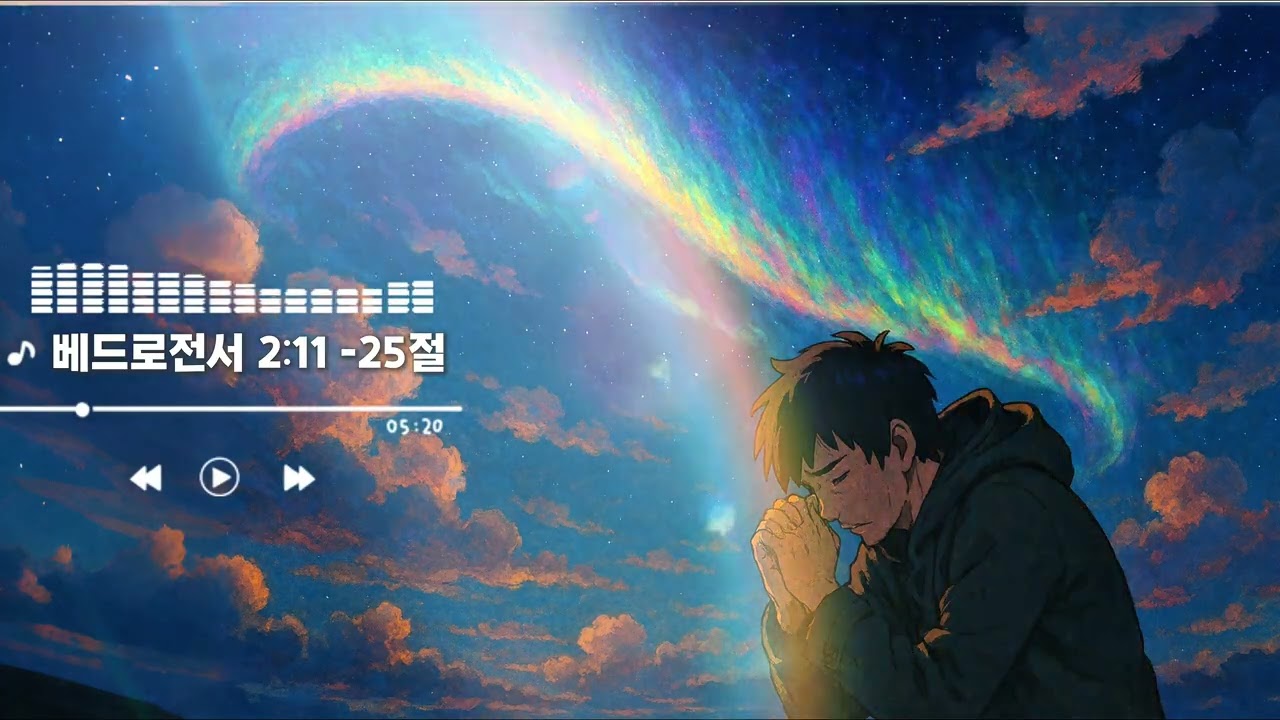 [내 귀에 말씀을 가까이] 베드로전서 2장 11 - 25절 (Ai Contemporary Christian Music)