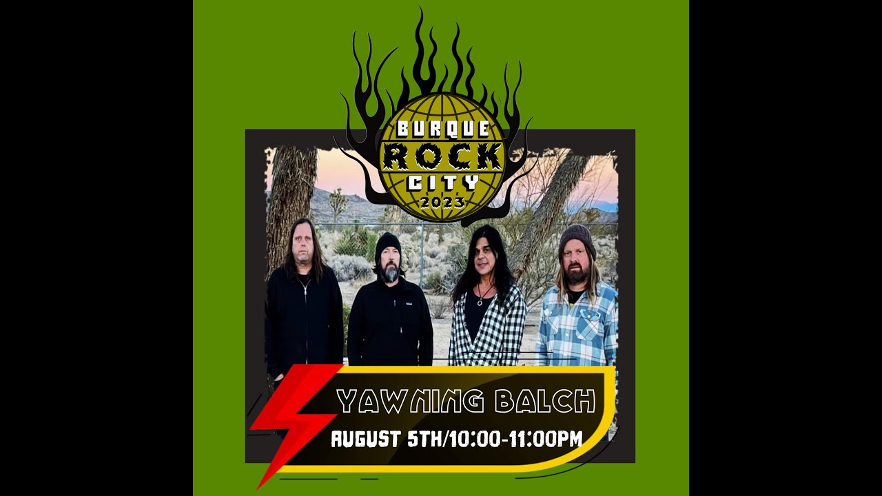 Yawning Balch at Burque Rock City Festival 2023 (Entire Set) 4K HD