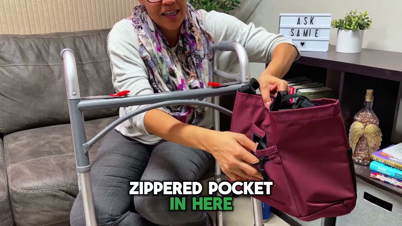 How to Carry Things Safely With a Walker — Without Risking a Fall
