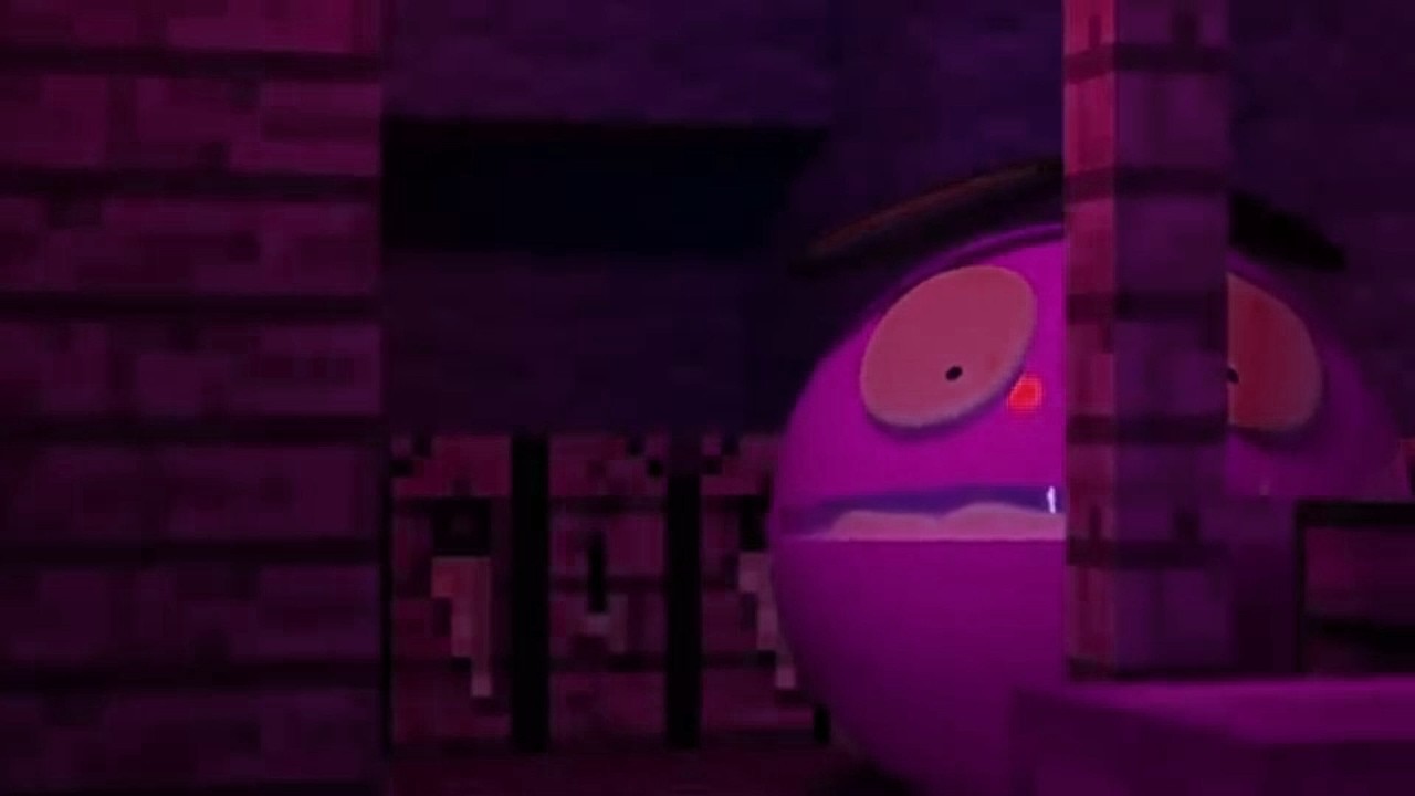 PACMAN -Red Pacman Wasn’t Ready to Meet Herobrine! |Animation Sponsored by Gamavisioncsupo2001effect