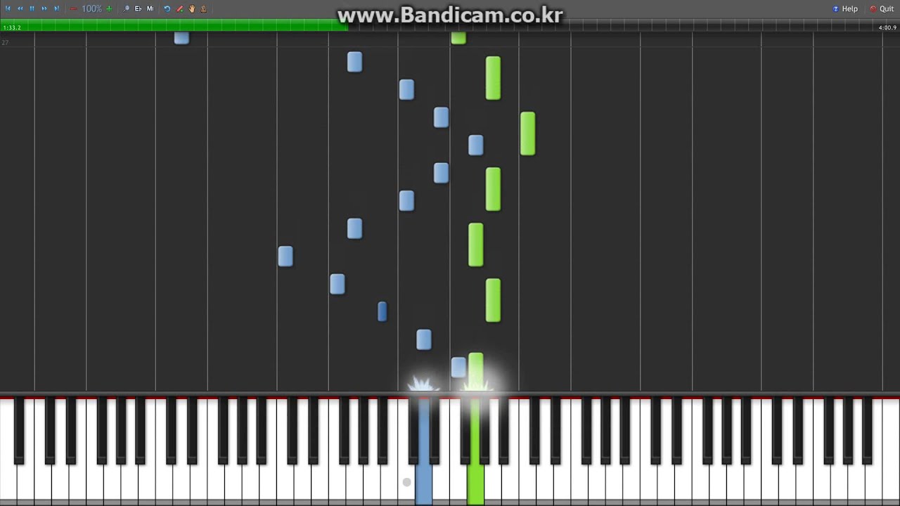 [Synthesia][MIDI] Joe Hisaishi - First Love