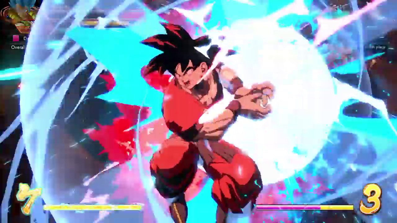 DRAGON BALL FighterZ Base Goku 1v3 Comeback